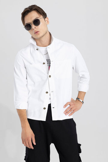 Doublet White Overshirt