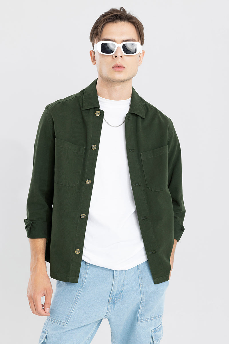 Doublet Green Overshirt