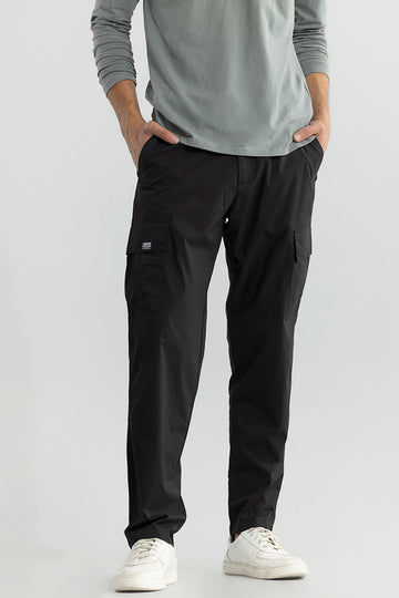 Sauvie Black Cargo Pant