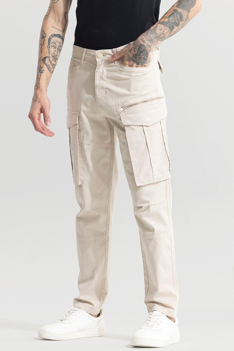 Outlander Cream Cargo Pant