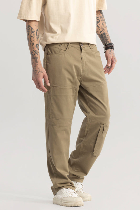 Trekker Beige Cargo Pant