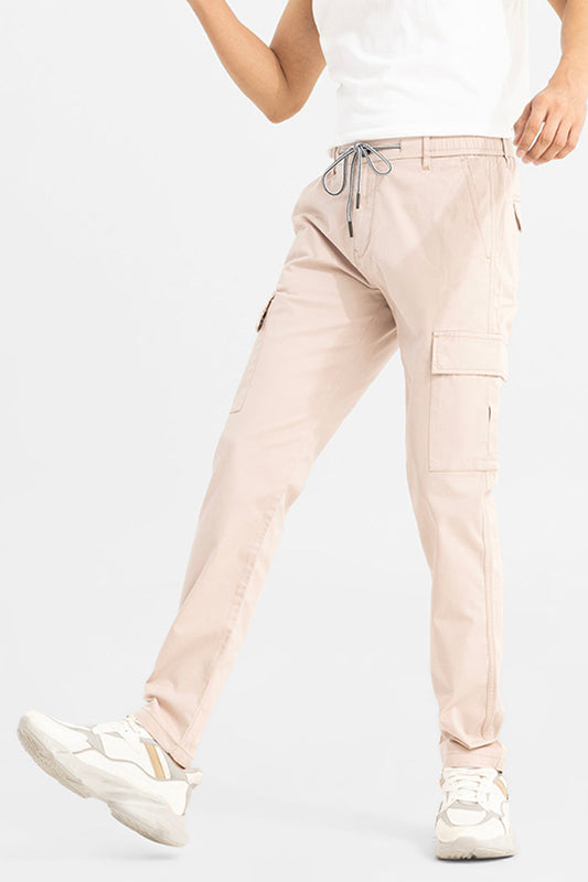 Stark Pastel Pink Cargo Pant