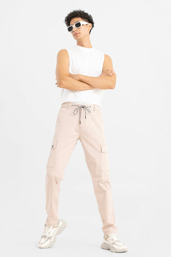 Stark Pastel Pink Cargo Pant