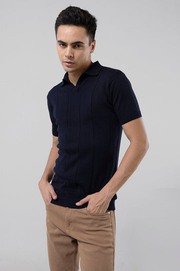 Jose Navy Polo T-Shirt