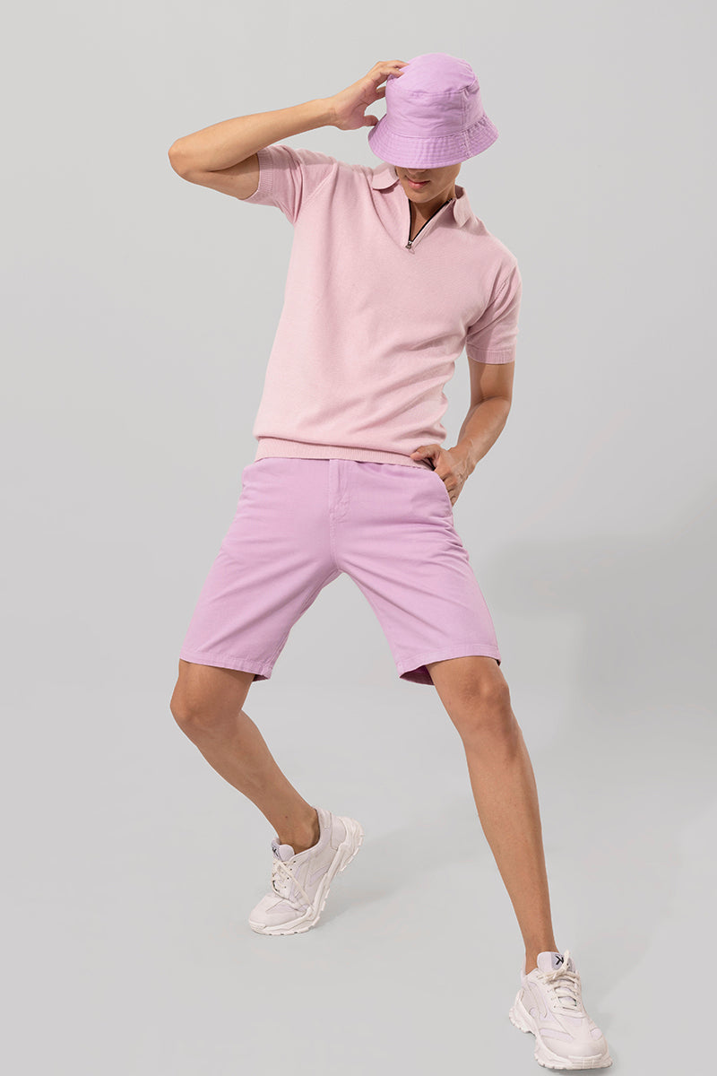 Zeste Pink Polo T-Shirt