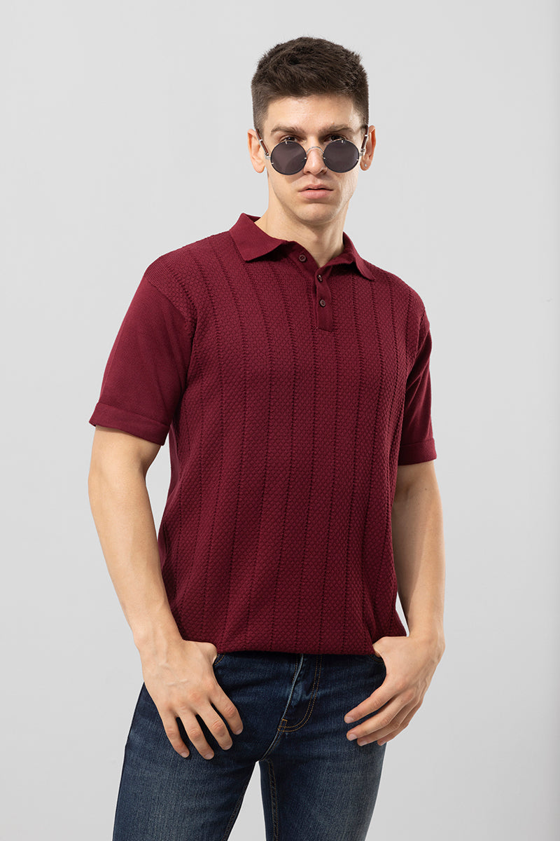 Canyon Red Polo T-Shirt