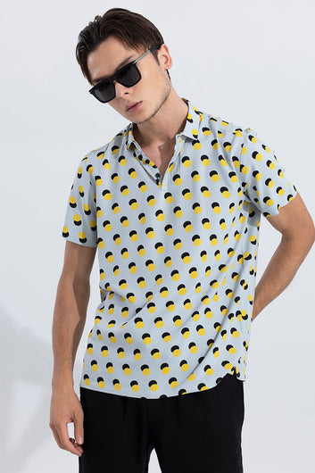 Polka Pop Yellow Polo T-Shirt