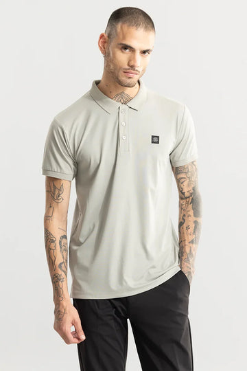 Encap Grey Polo T-Shirt