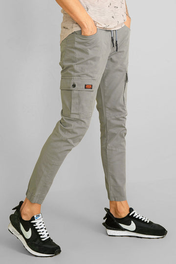 Steezy Grey Cargo Pant