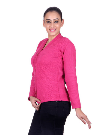 Women's Winterwear Woolen Sweater Cardigans.