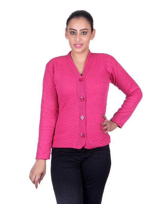 Women's Winterwear Woolen Sweater Cardigans.