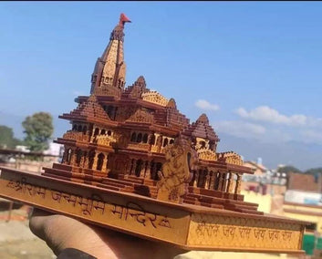 Bhagwan Shri Ram Mandir Ayodhya 3D Wooden Temple