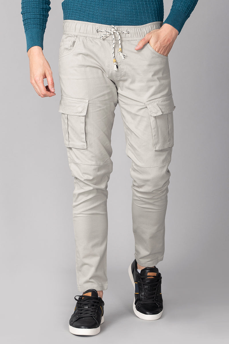 Grey Cargo Pant