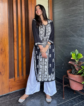 Neer Premium Modal Chikankari Kurti