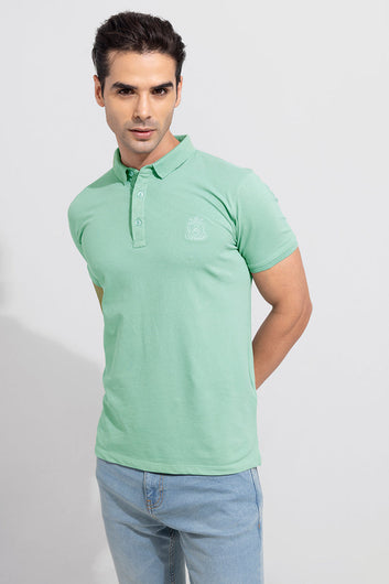 The Shishu Green Polo T-Shirt