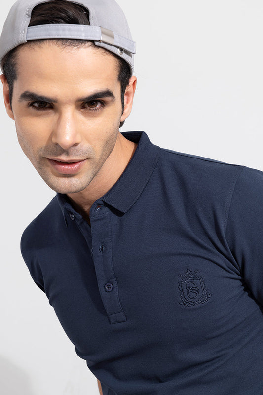 The Shishu Navy Polo T-Shirt