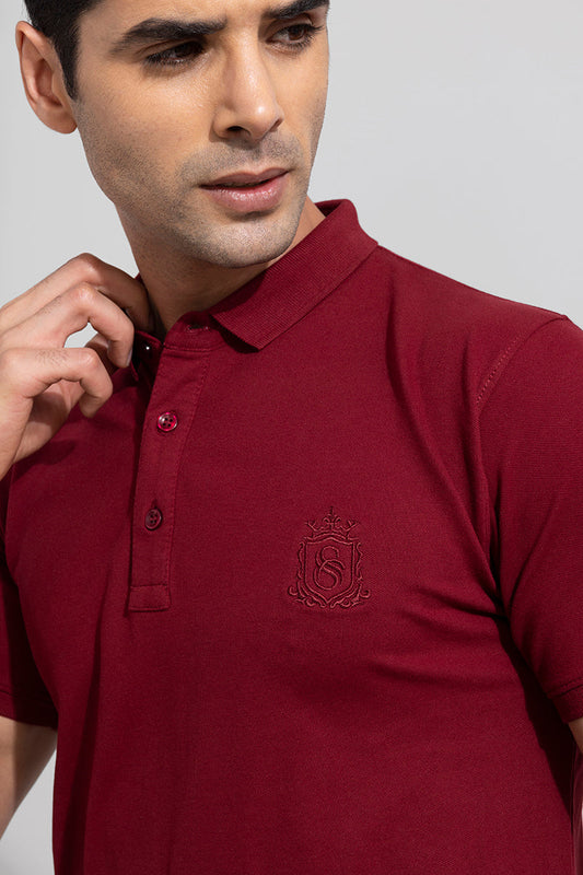 The Shishu Red Polo T-Shirt