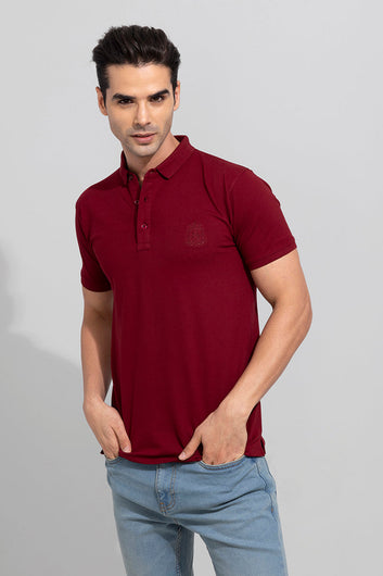 The Shishu Red Polo T-Shirt