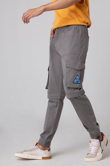 Functional Grey Cargo Pant