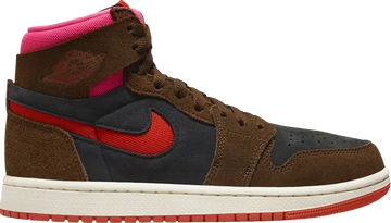 AIR JORDAN 1 HIGH ZOOM COMFORT CACAO WOW PICANTE RED