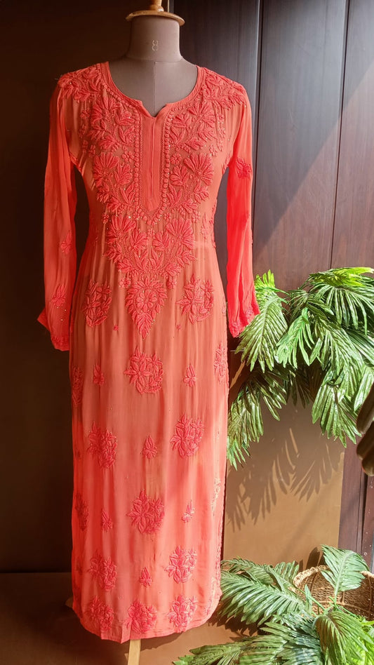 Haya Premium Viscose Luxury Chikankari Kurta