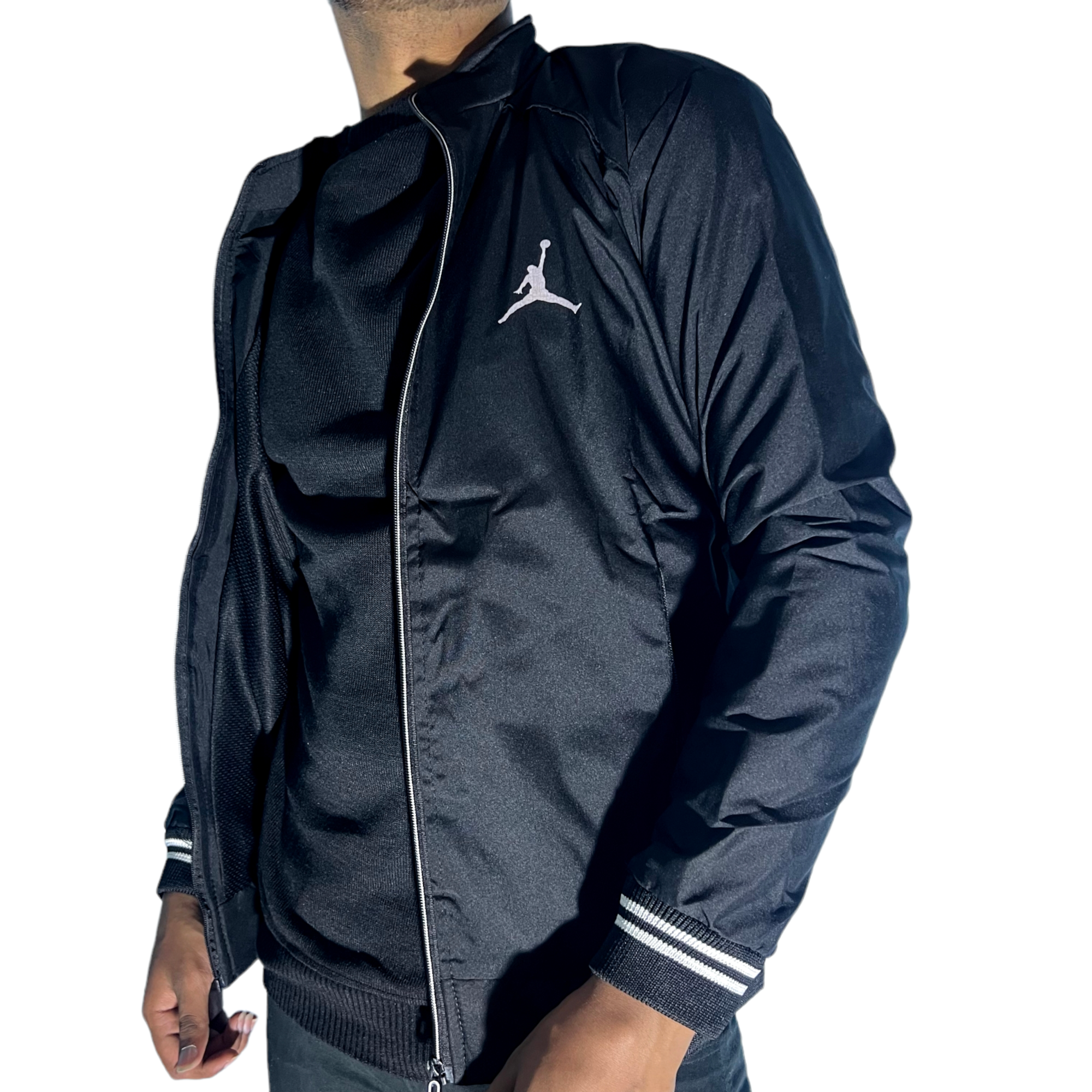 "Nike Windcheater - Black Stylish and Weather-Resistant Outdoor Jacket