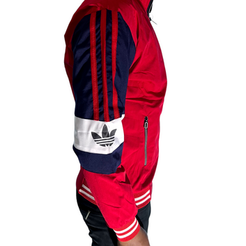 Addidas Windcheater -RED Stylish and Weather-Resistant Outdoor Jacket