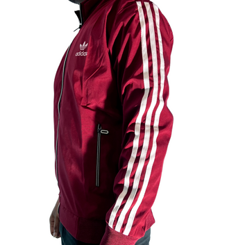 Addidas Windcheater - RED Stylish and Weather-Resistant Outdoor Jacket