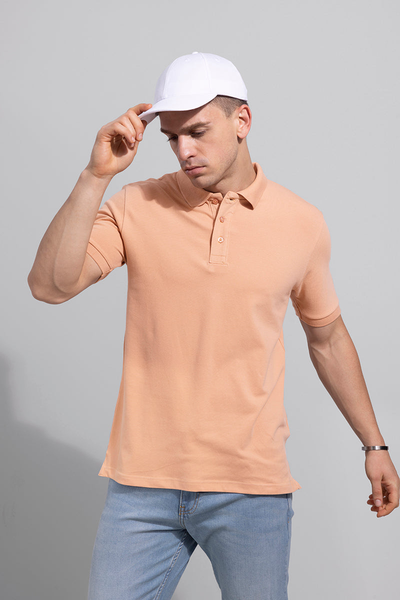 America Polo Peach T-Shirt