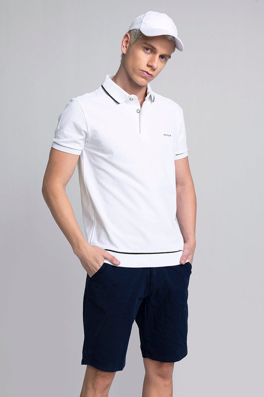 White Polo T-Shirt