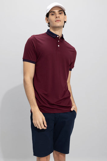 Camiseta Maroon Polo T-Shirt