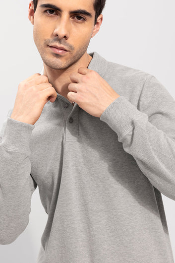 Dominic Grey Polo T-Shirt