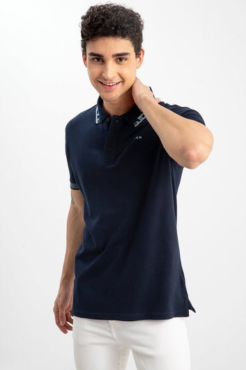Embossed Snitch Navy T-Shirt