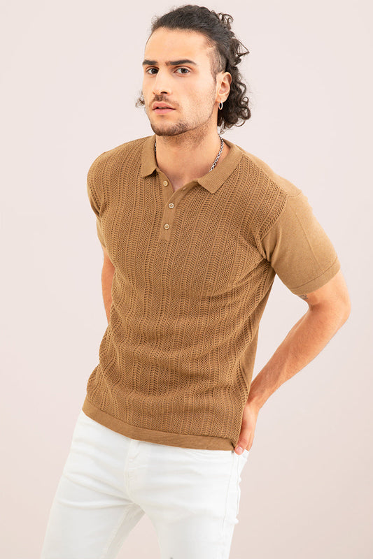 Peppy Beige T-Shirt