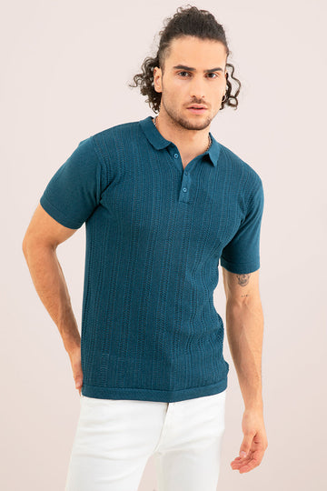 Peppy Teal Blue T-Shirt