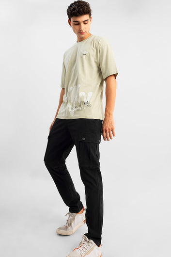 Brawny Black Cargo Pant