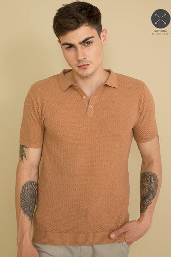 Perky Beige T-Shirt