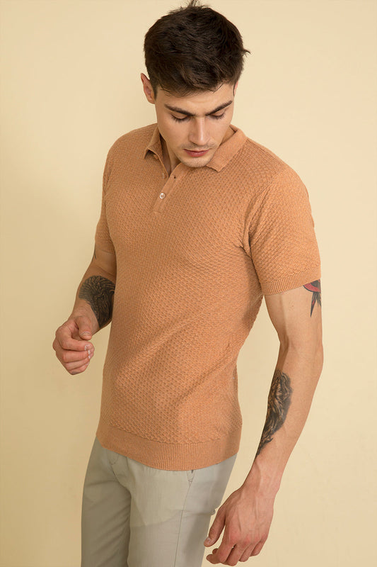 Perky Beige T-Shirt