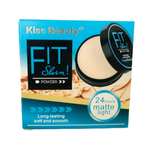 KissBeauty FIT Skin Long Lasting Matte Powder Compact