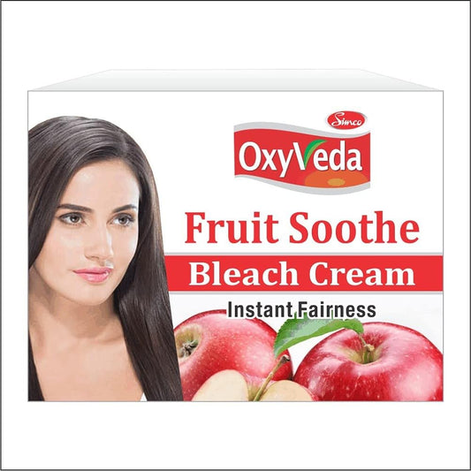 Simco Oxyveda Fruit Soothe Bleach Cream 250g