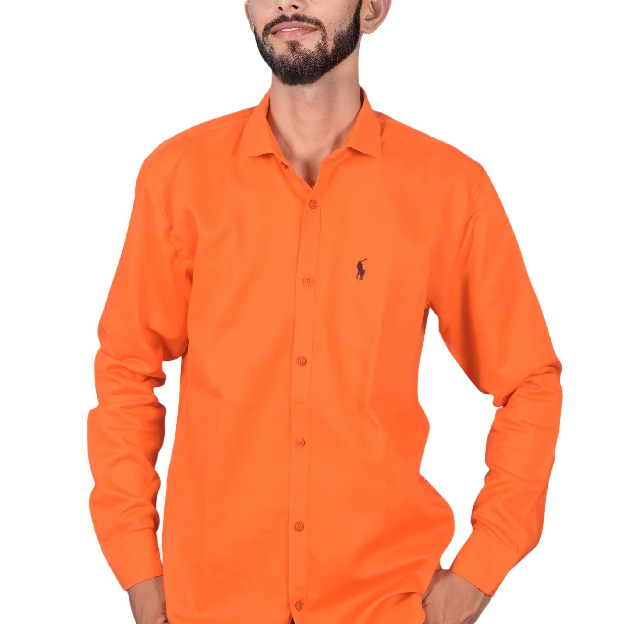 U.S POLO ORANGE SHIRT