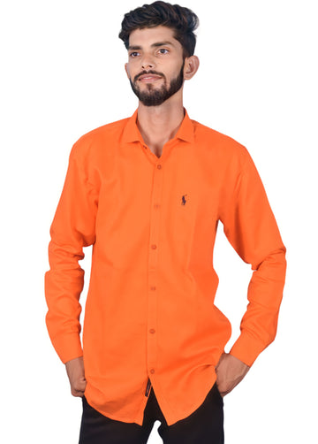 U.S POLO ORANGE SHIRT