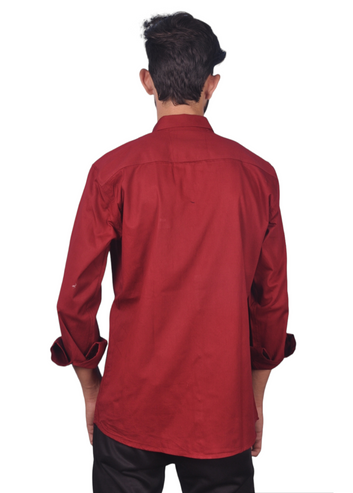 U.S POLO MEHROON SHIRT